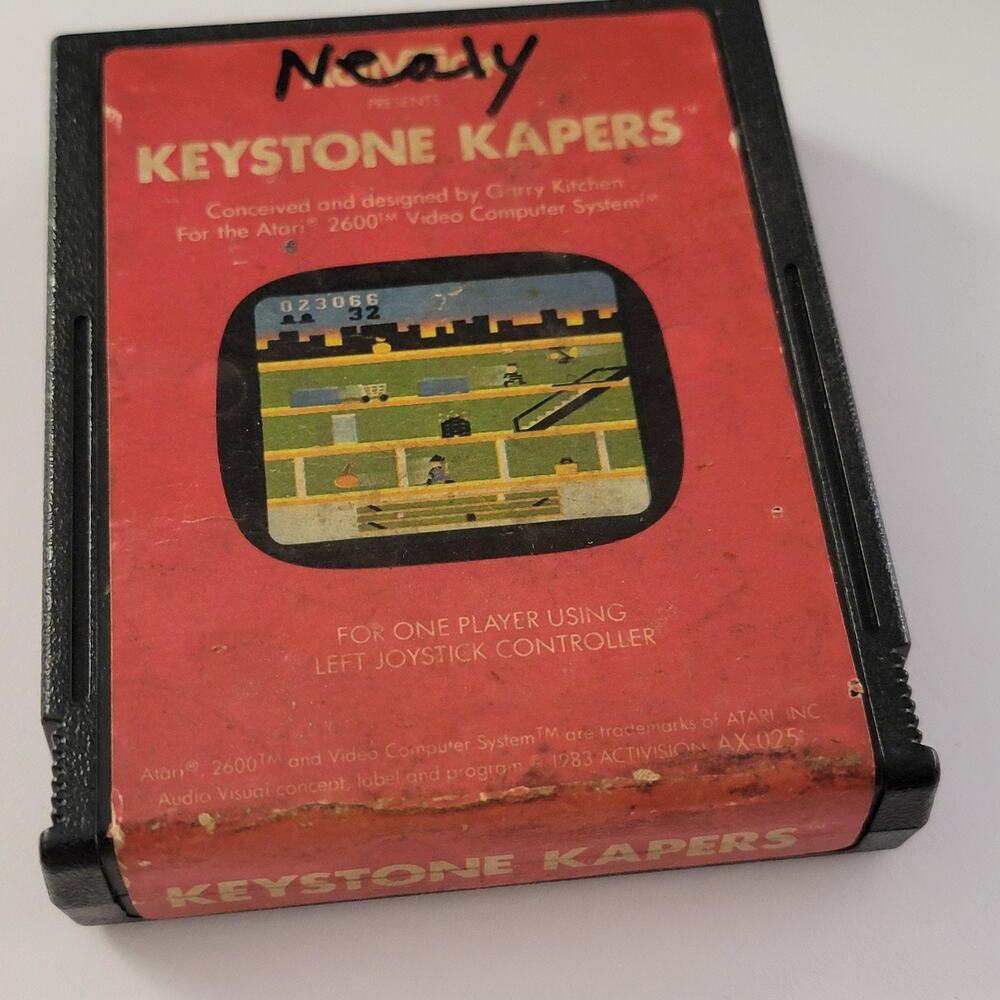 Keystone Kapers Atari 2600 Game Cartridge Only Activision 1983 Platformer